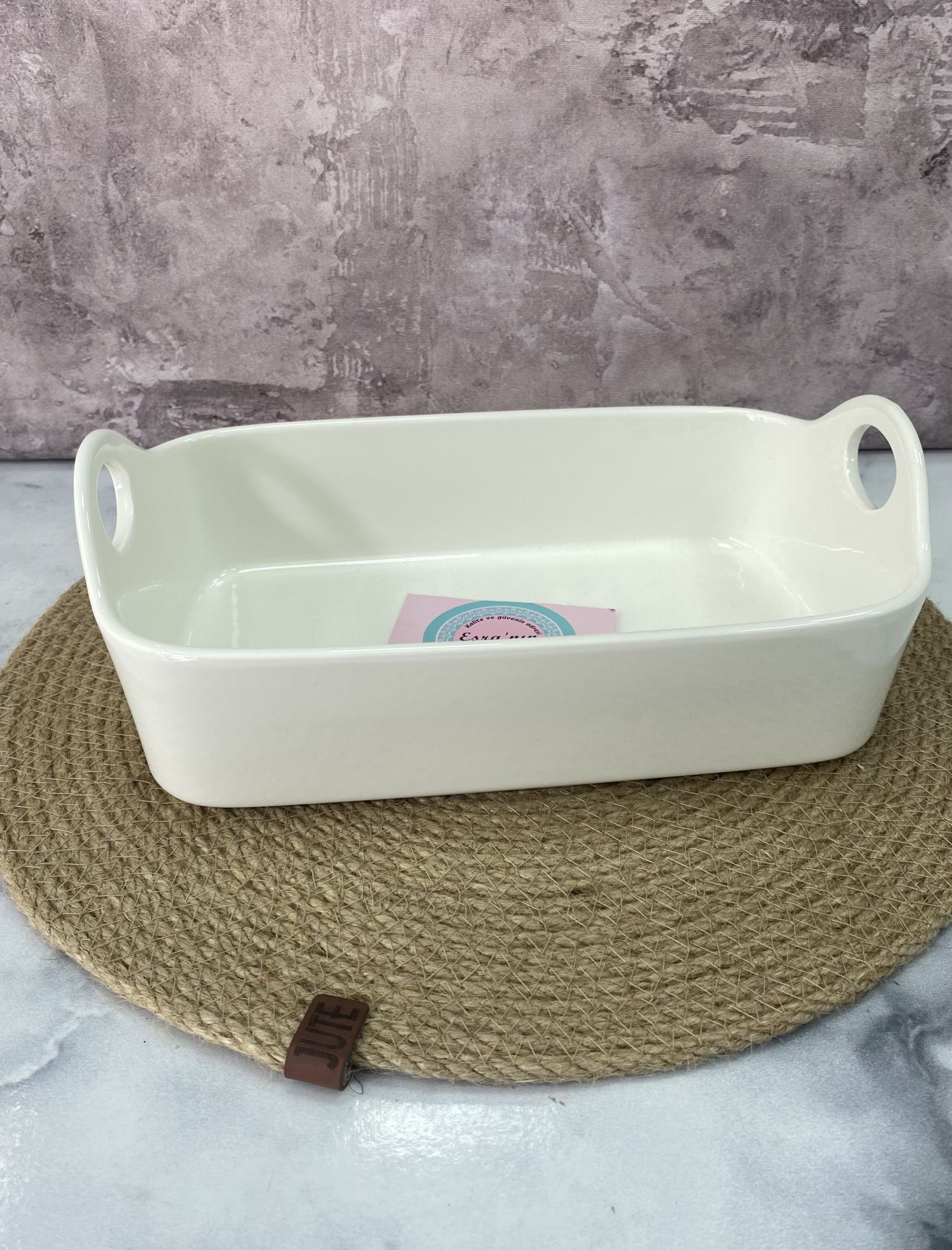 SCT-5397 PORSELEN 25*16 CM DERİN SEPET  MODEL ORTA KASE