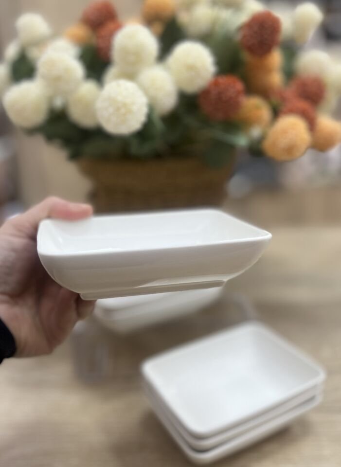 POR 7156- PORSELEN 6lı TABAK