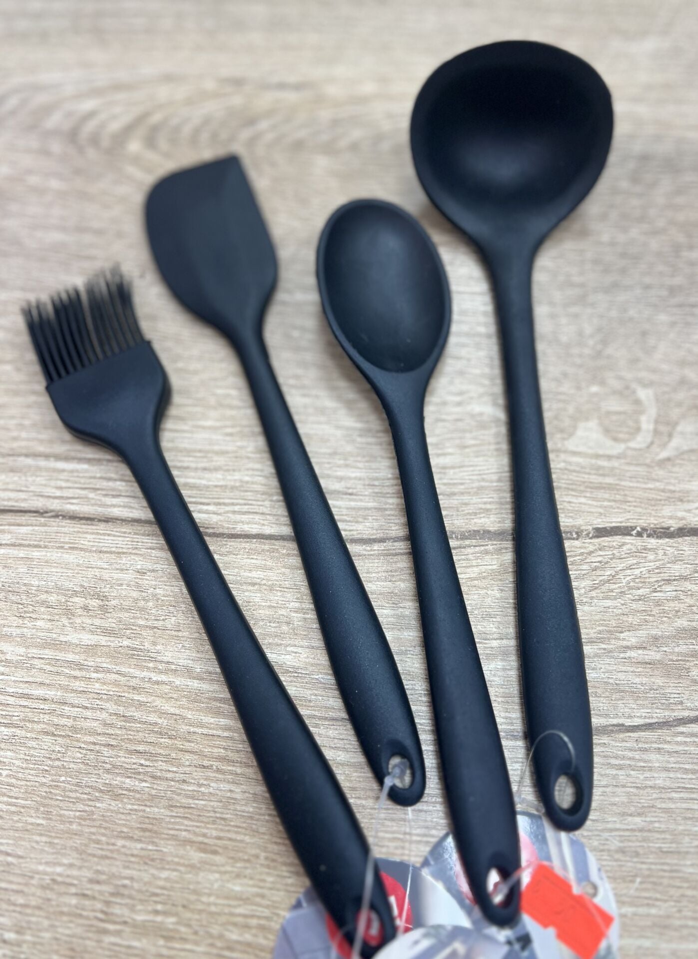 MİNİK 4lü Sos Kepçe Siikon Set