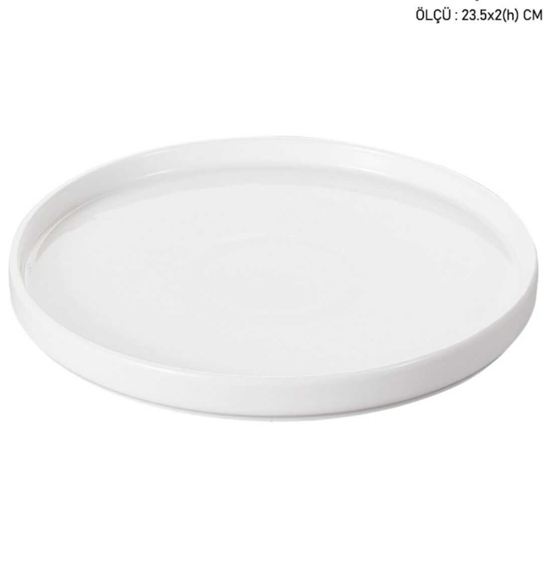 POR-1908 YUVARLAK SUNUM TABAĞI 23CM (3ADET)