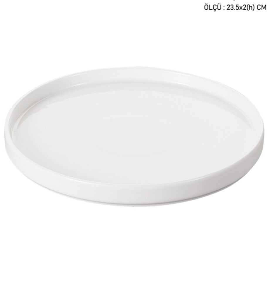 POR-1908 YUVARLAK SUNUM TABAĞI 23CM (3ADET)