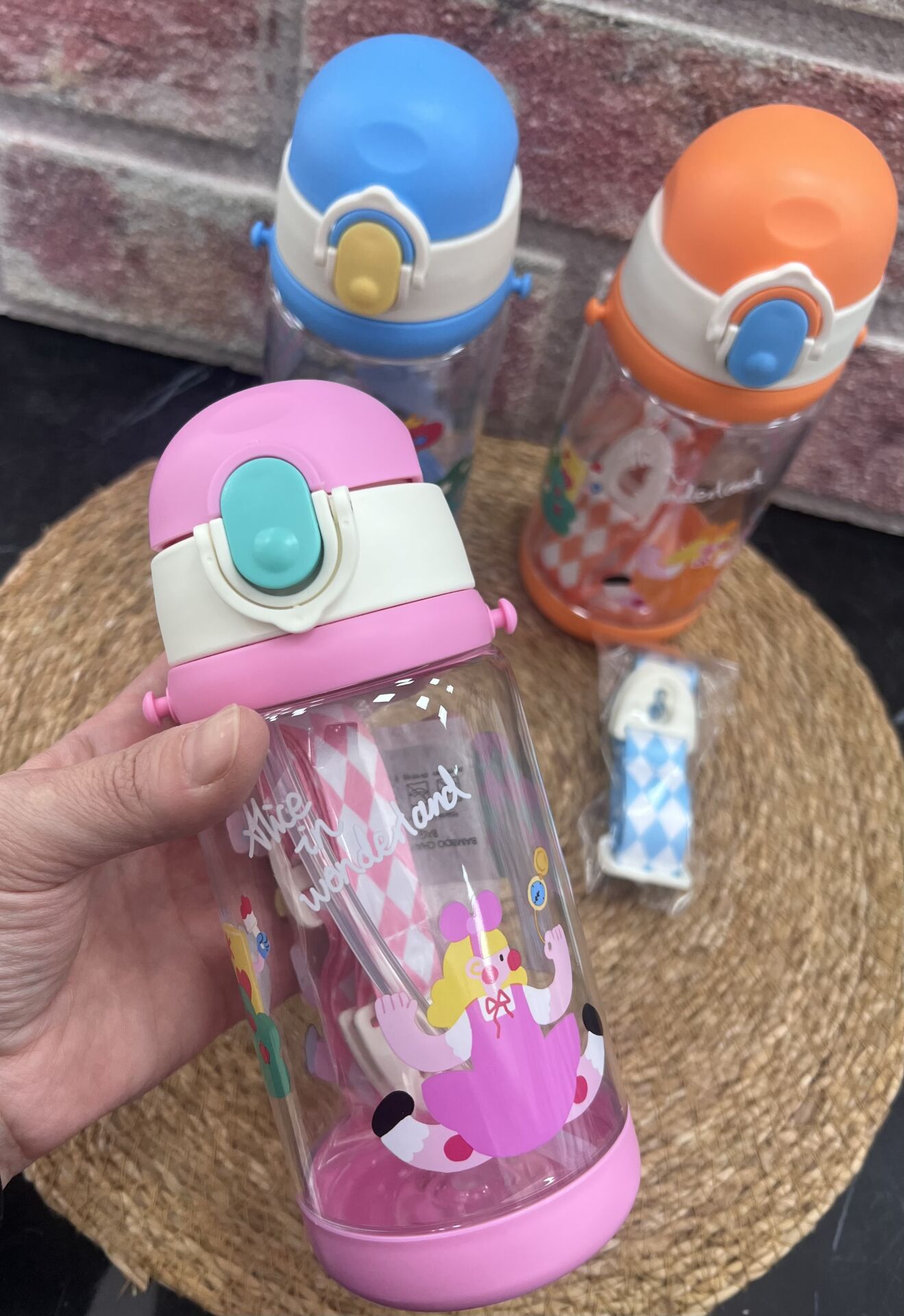 D-2408 DİLLER 520 ML PİPETLİ MATARA Pembe