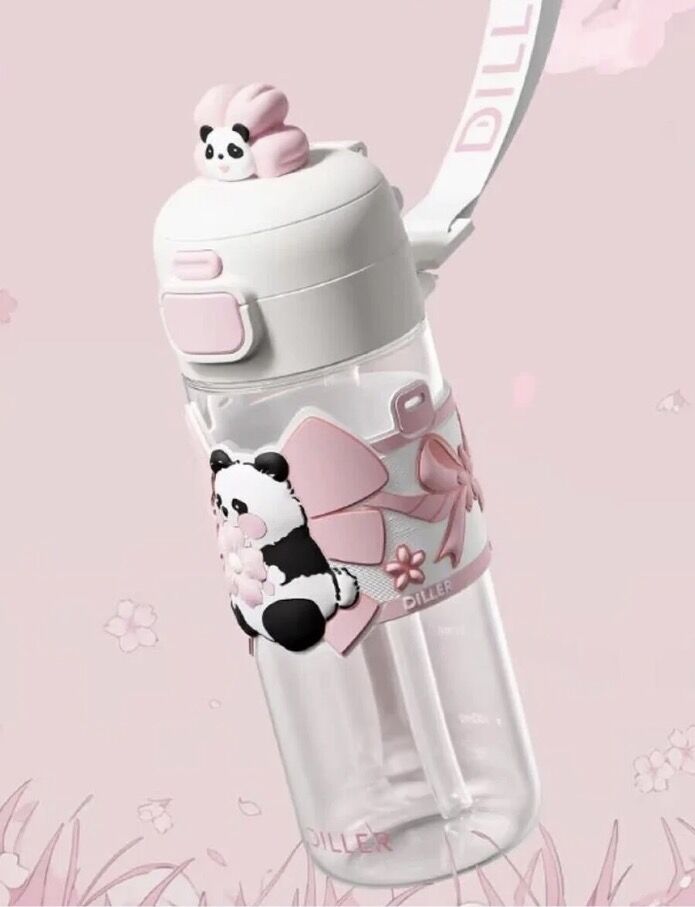 D2517 600 ML TRİTAN PANDALI MATARA