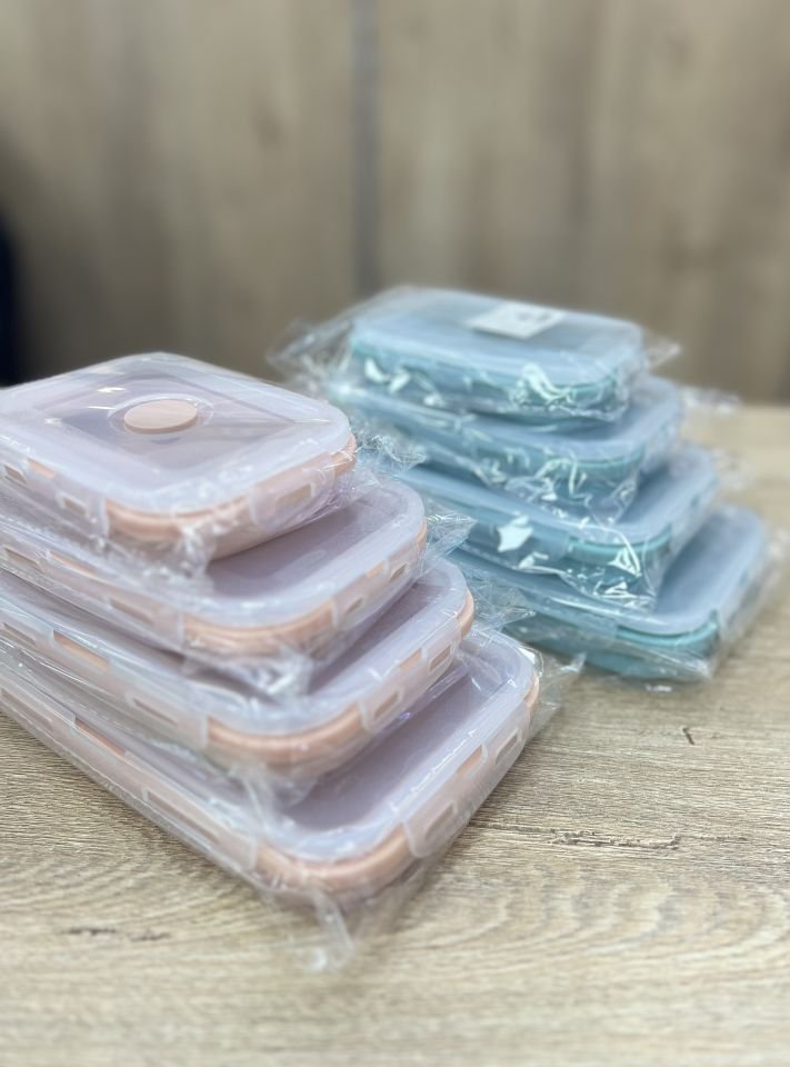 Silikon Katlanan Saklama Kabı 16*10cm 1Adet