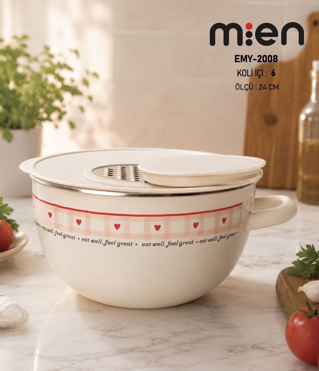 EMY-2008 24 CM RENDELİ KARIŞTIRMA KABI