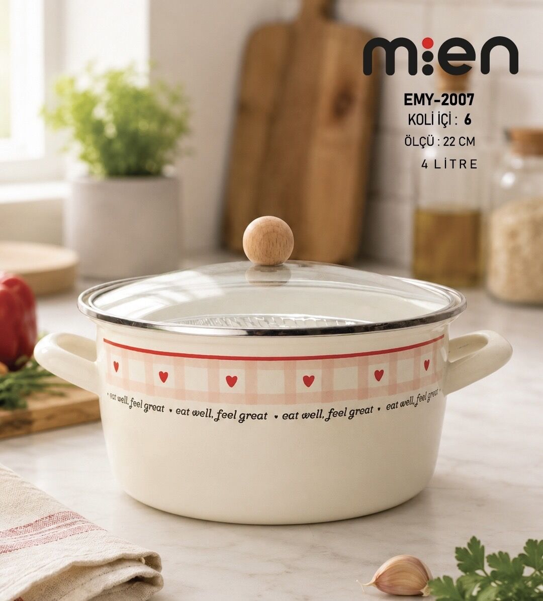 EMY-2007 22 CM KIZARTMA TENCERESİ