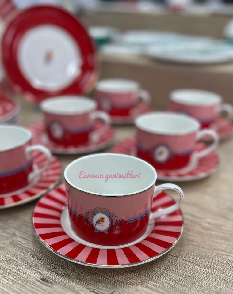 NCY-7081 6 KİŞİLİK 19 PRÇ PASTA SET