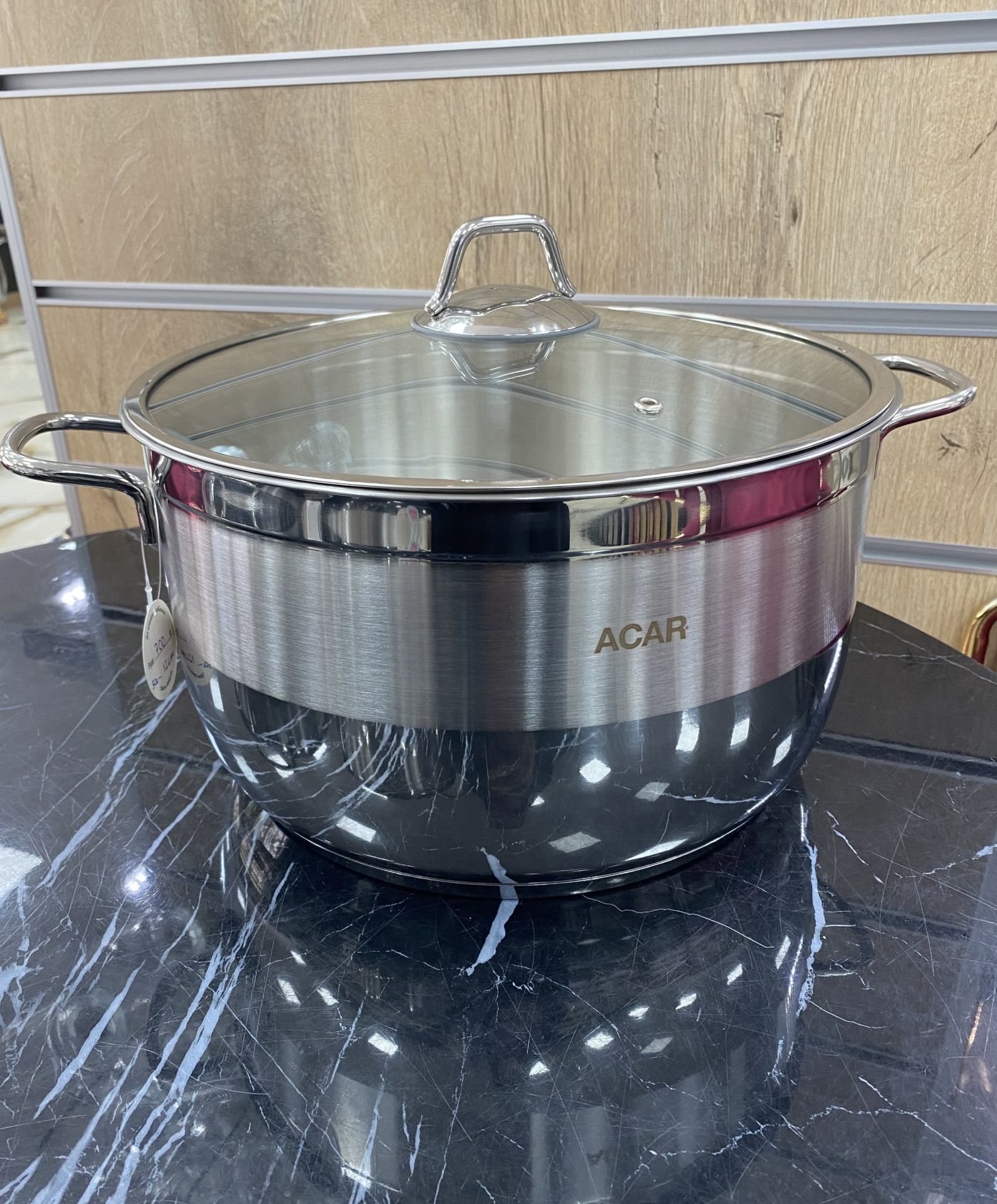 ACAR KARAT 10 Litre 28cm  ÇELİK DERİN TENCERE