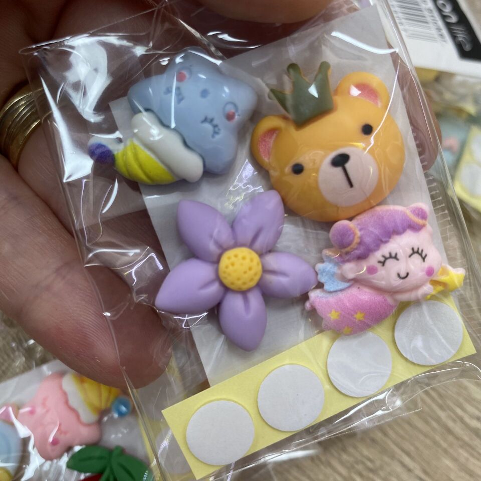 3D Matara Sticker 8 Adet (karışık gönderilir)