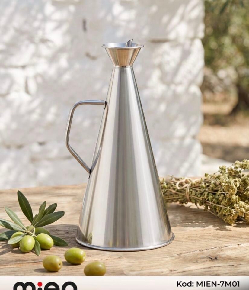 MIEN-7M01 750 ML PASLANMAZ ÇELİK YAĞDANLIK