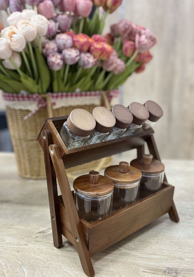 AKASYA 2 KATLI 8li BAHARAT SET-2