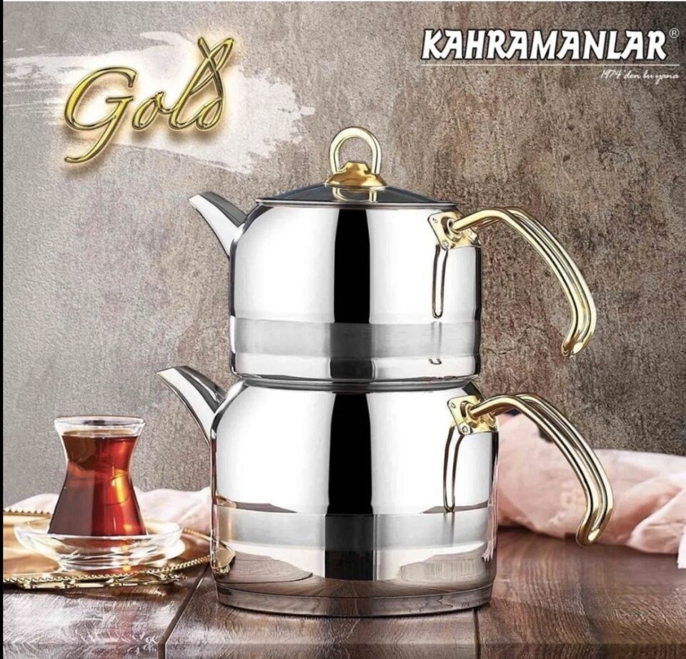 MİLANO GOLD SAPLI ORTA BOY ÇAYDANLIK