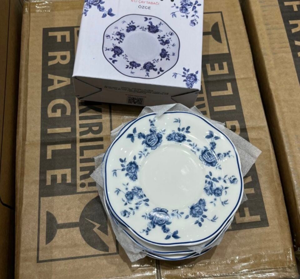 MIEN ÖZGE 6LI ÇAY TABAĞI (ELB-10127)