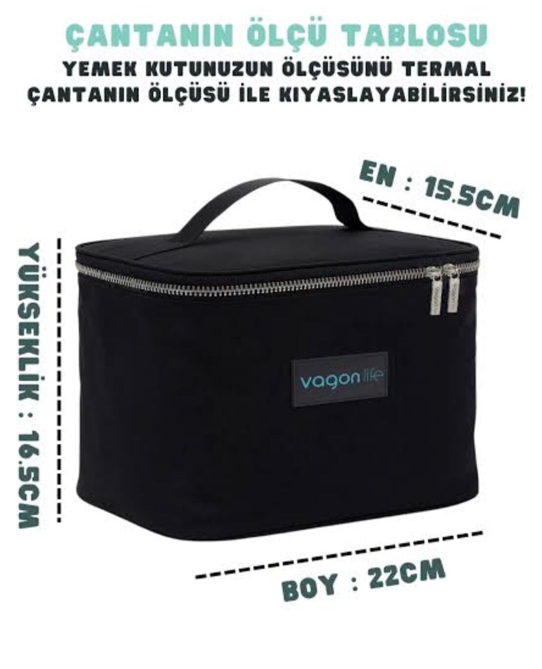 1062- ISI YALITIMLI ÇANTA (siyah)
