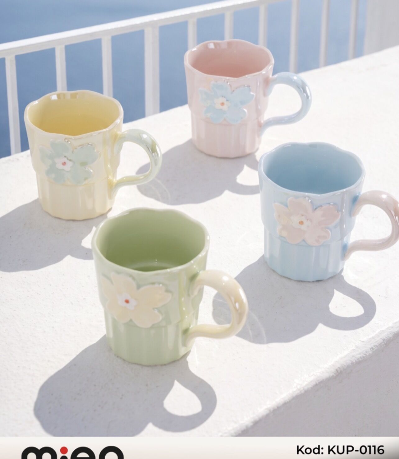 KUP-0116 PETAL LÜSTERLİ KUPA
